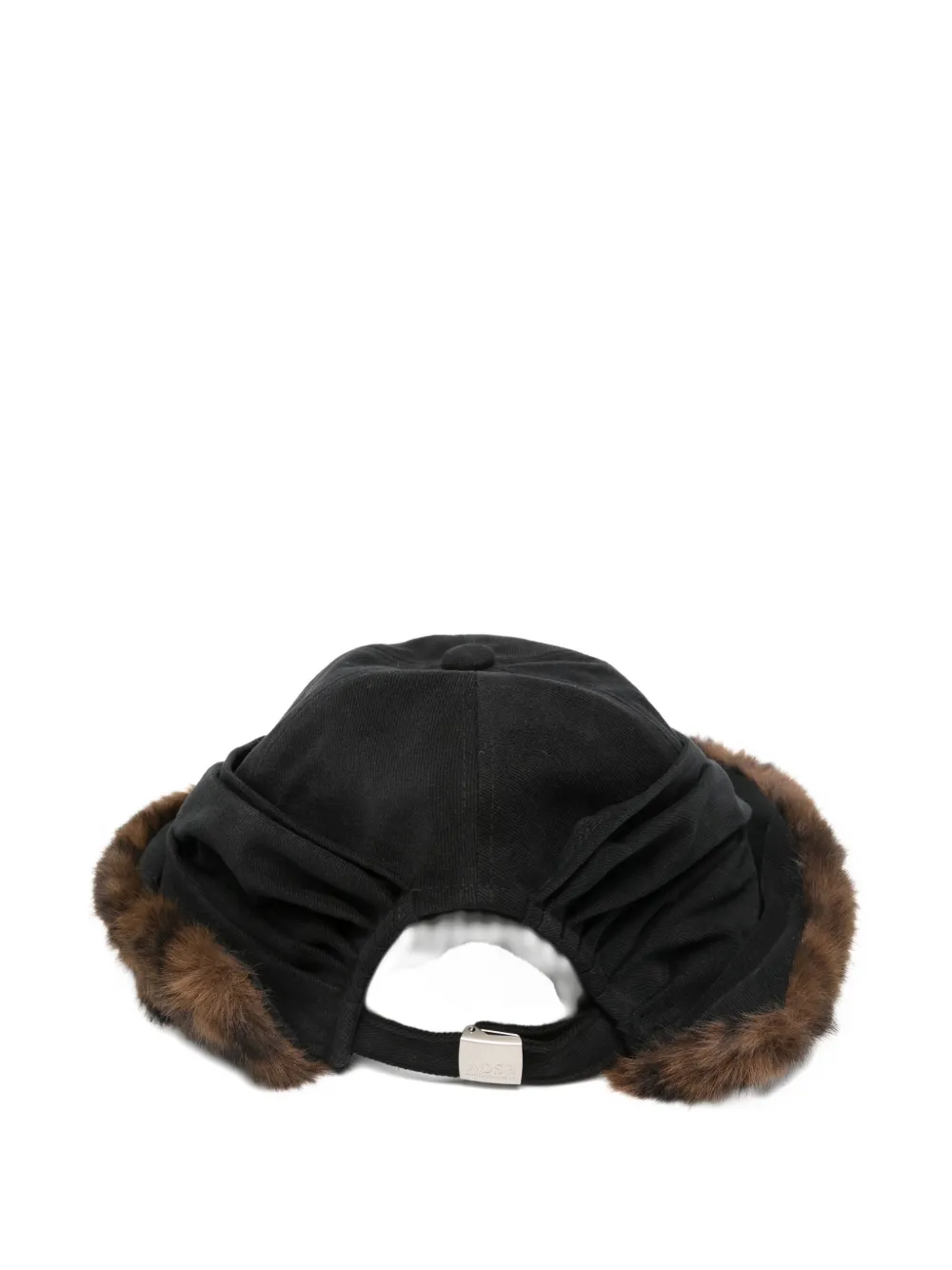 Andersson Bell knot faux-fur trim cap | Men | Image 2