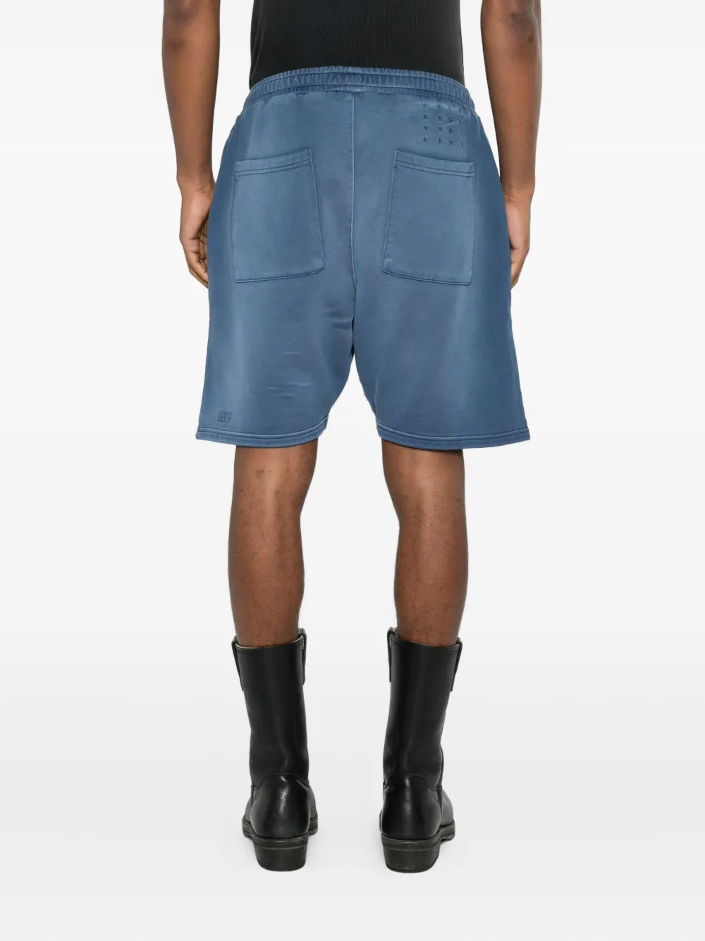 Ksubi Ace Drawstring Track Shorts In Blue