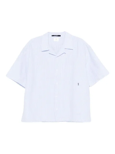 Ksubi Caring Diner striped short-sleeve shirt