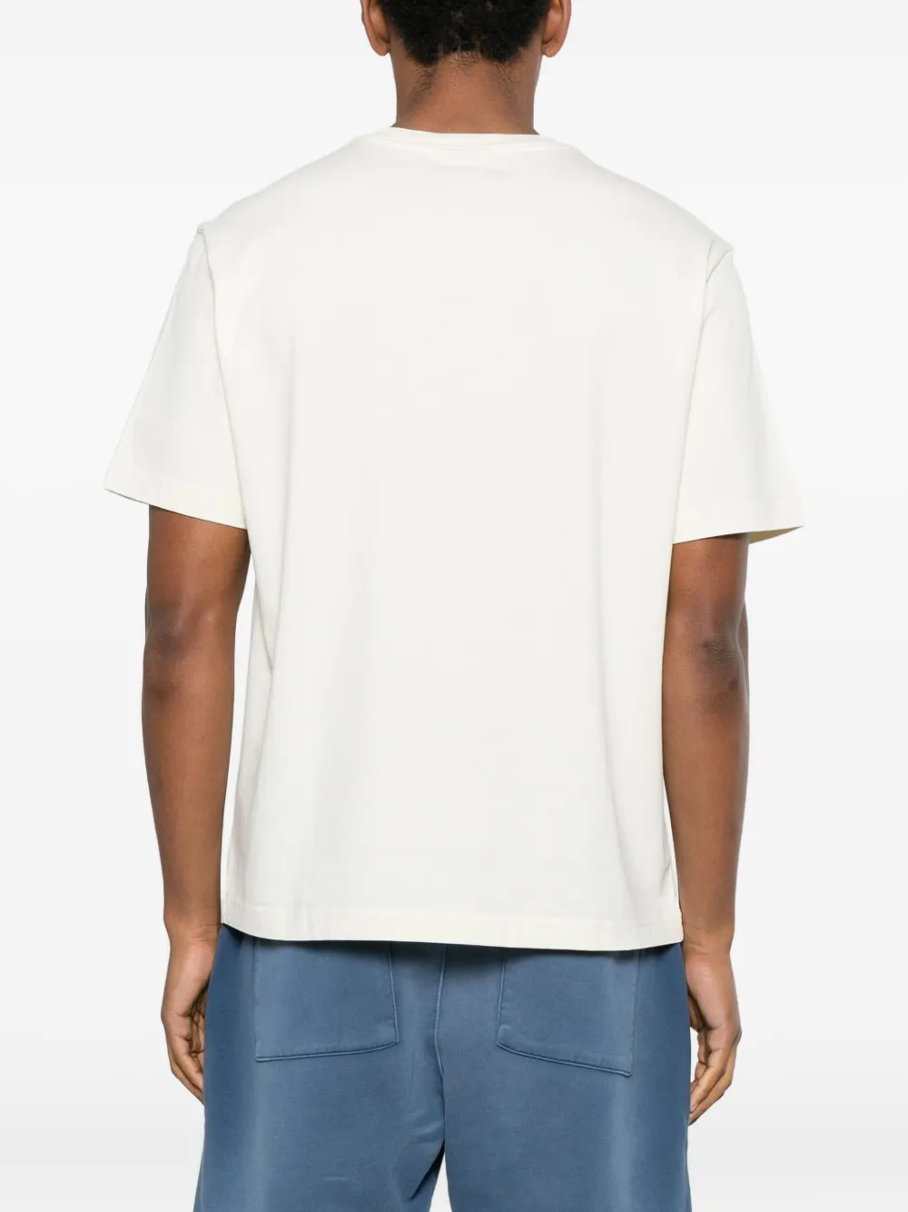 BLUEMARBLE T-shirt met vlinder-effect en print Wit