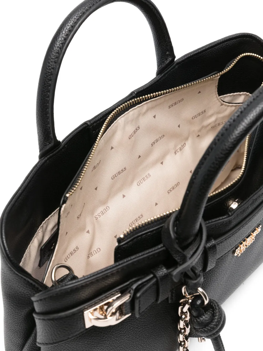 GUESS USA Heuptas met logoplakkaat Zwart