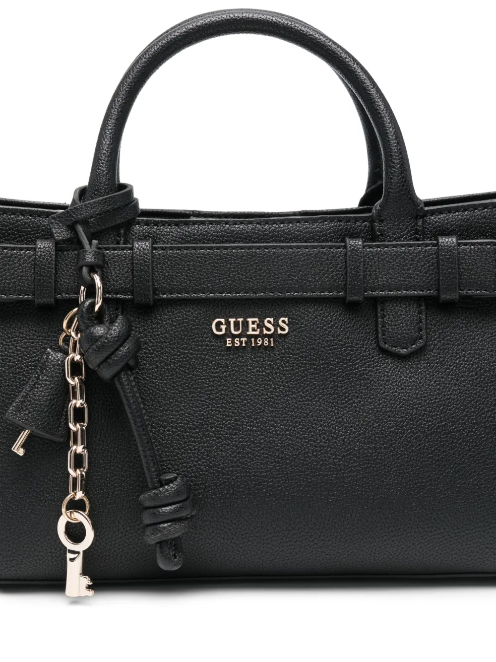 GUESS USA Heuptas met logoplakkaat Zwart