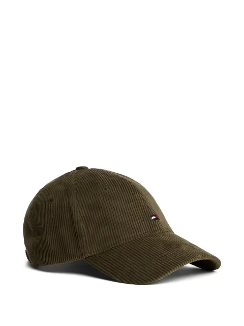 Tommy Hilfiger Flag corduroy-texture panel cap