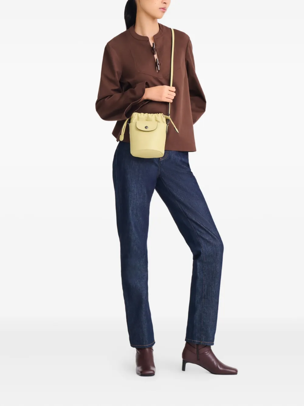 Longchamp Le Pliage Xtra XS drawstring bucket bag | Image 2