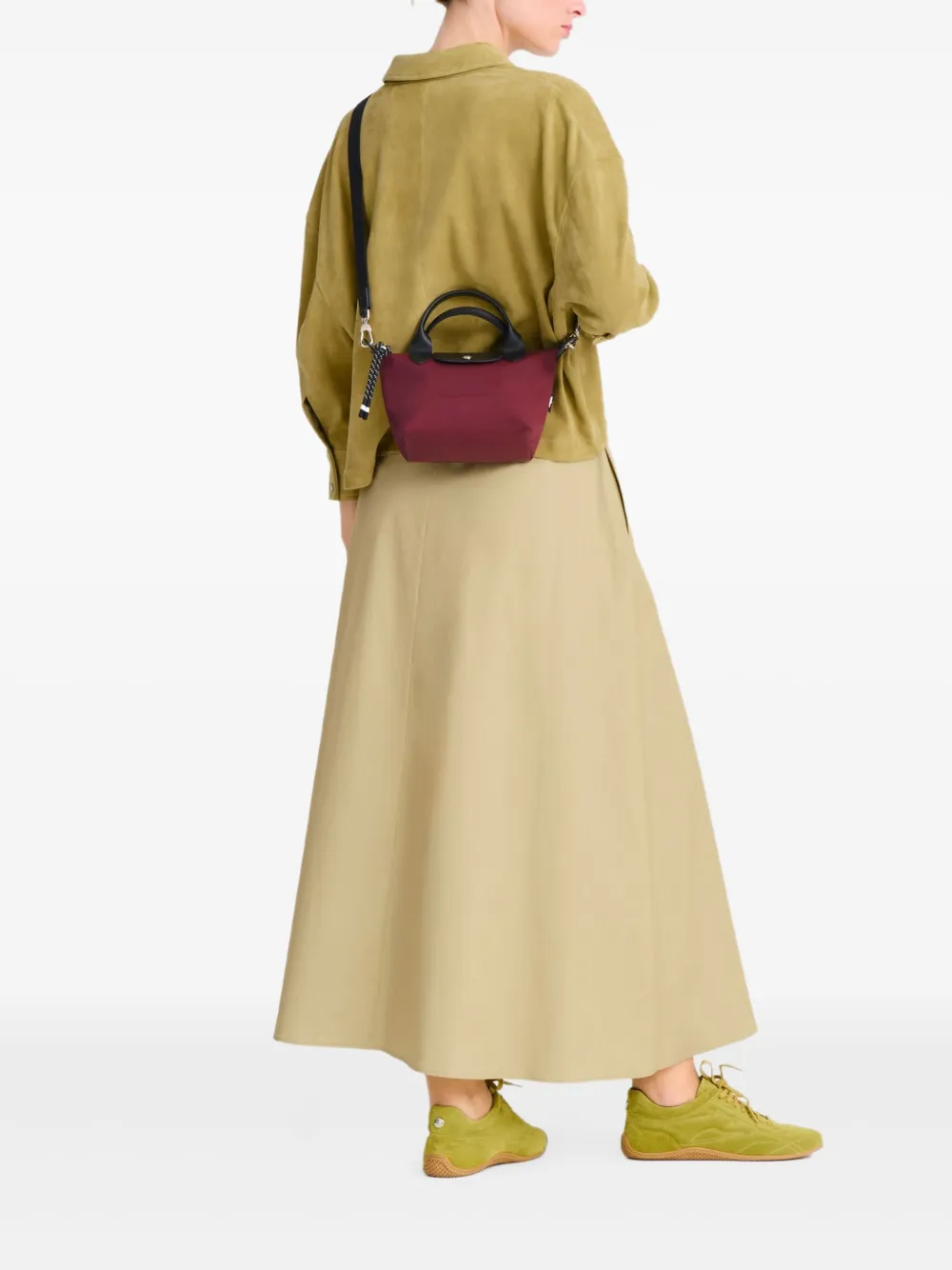 Longchamp Le Pliage Energy XS shopper - Rood