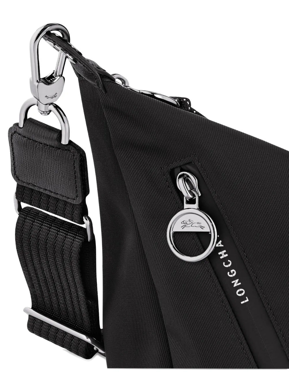 Longchamp Medium Le Pliage Energy Shoulder Bag In Black