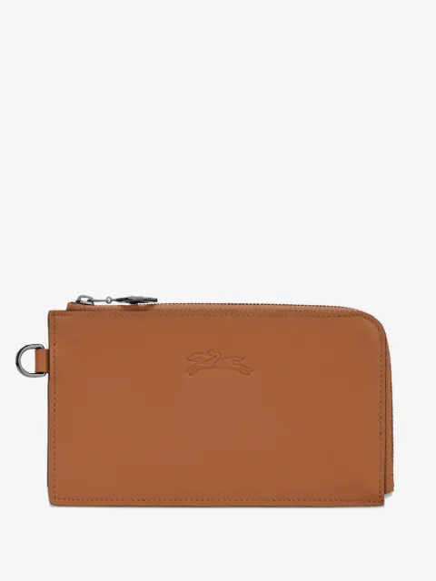 Longchamp Le Pliage Xtra embossed zip pouch