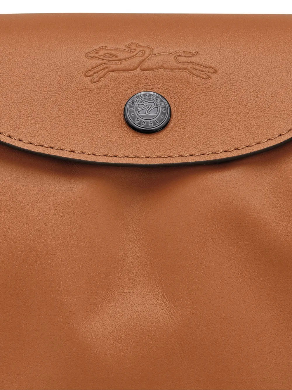 Longchamp Le Pliage Xtra L Flap Chain Shoulder Bag In Brown