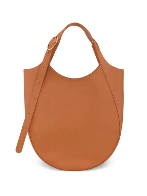 Longchamp Le Foulonné XL grained-leather tote bag