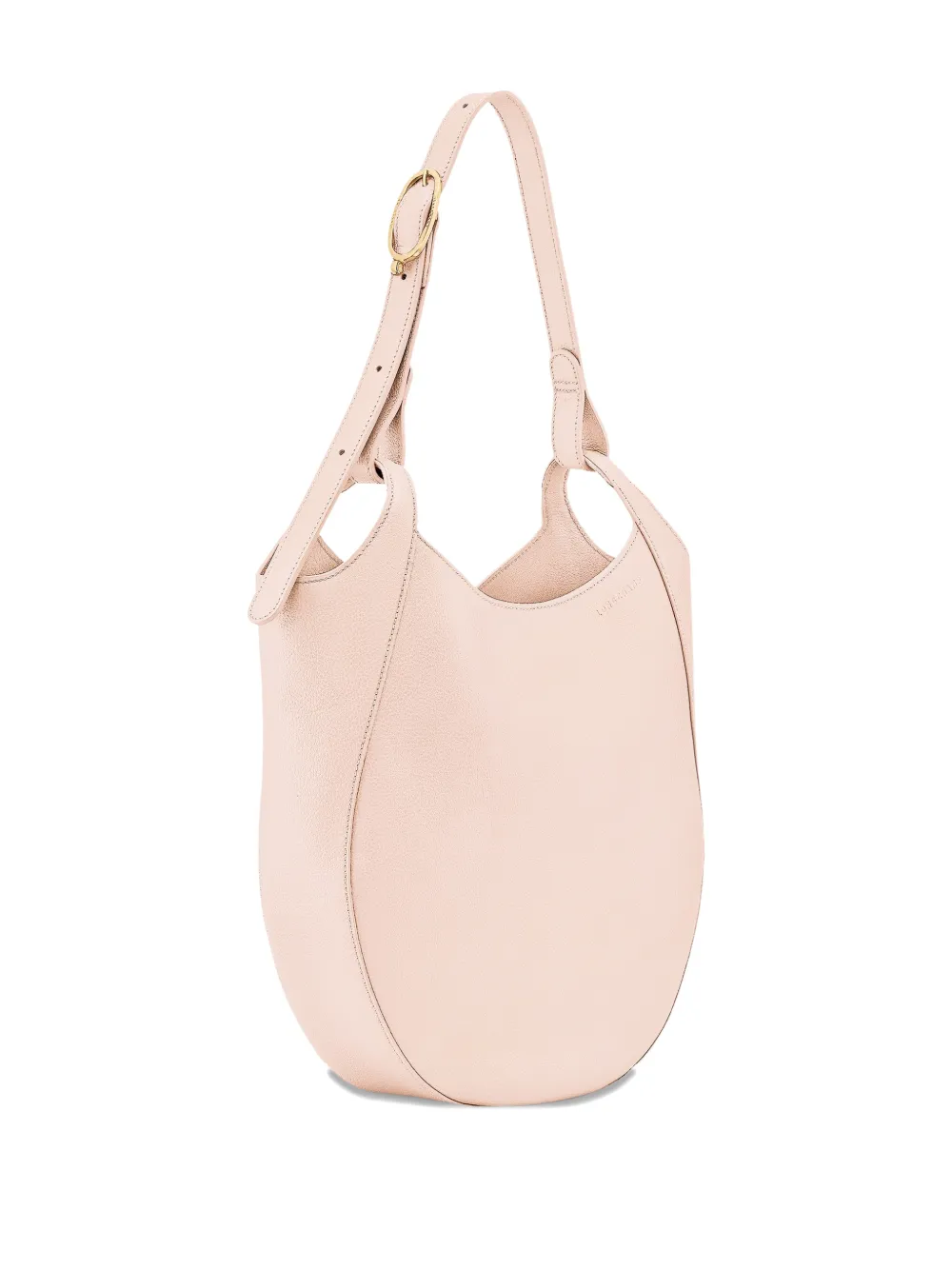 Longchamp Large Le Foulonné Shoulder Bag In Pink