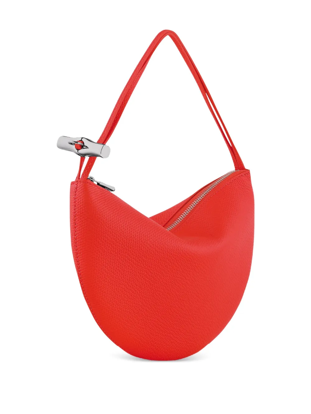 Longchamp Small Le Roseau Tote Bag In Red