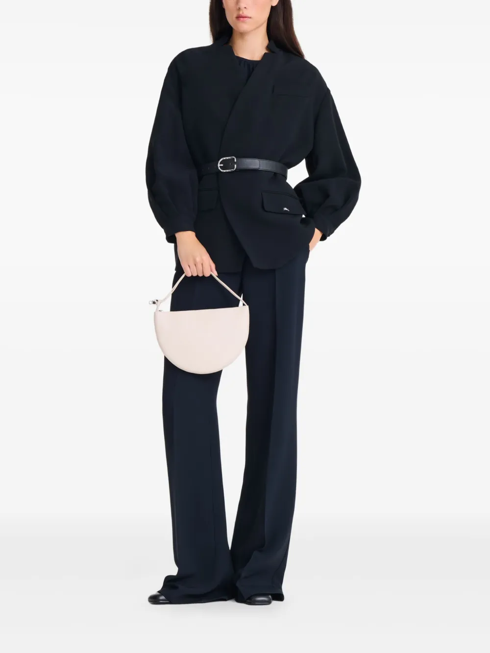 Longchamp Le Roseau kleine shopper - Beige