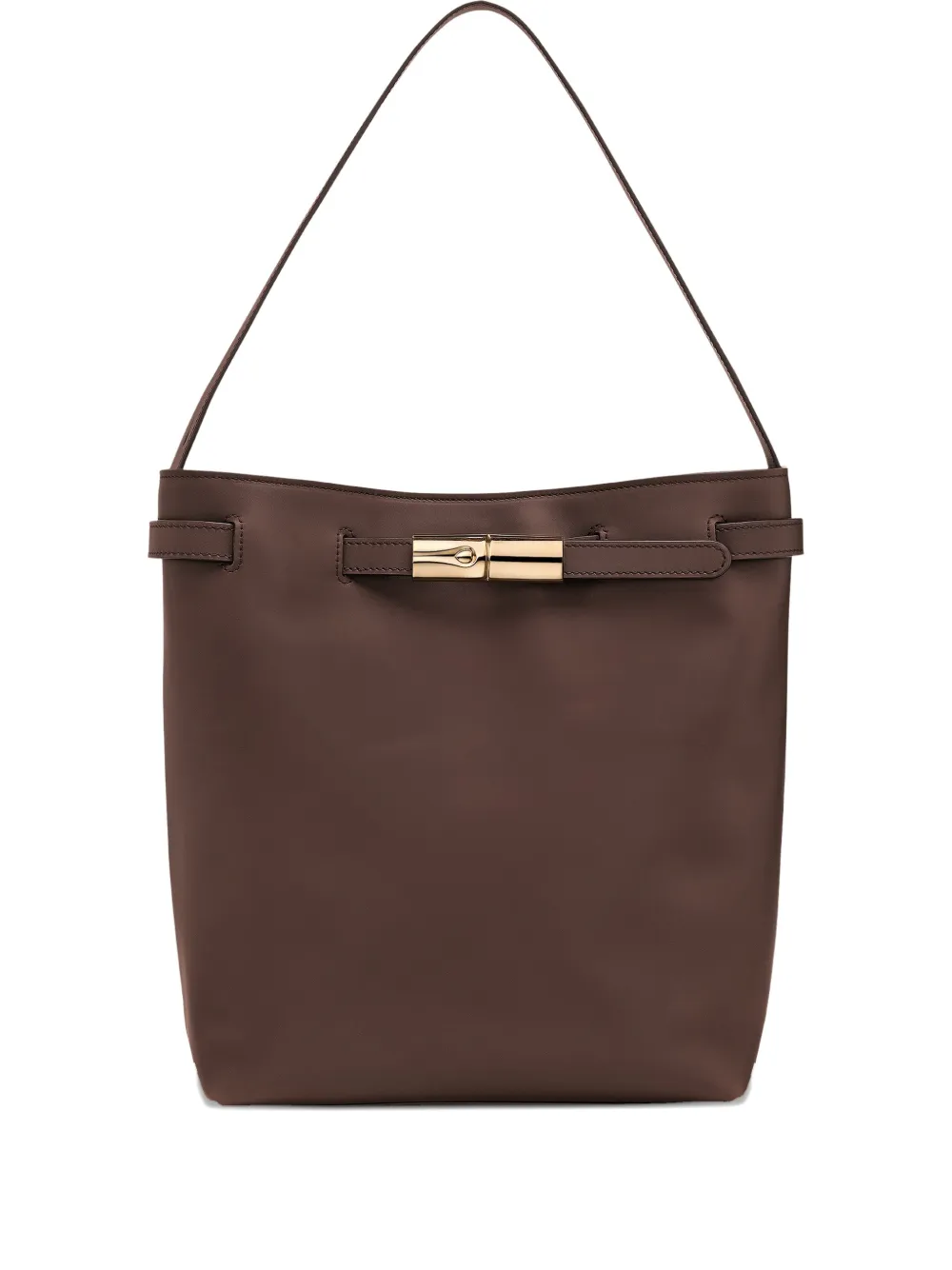 Longchamp Borsa a spalla Le Smart - Marrone