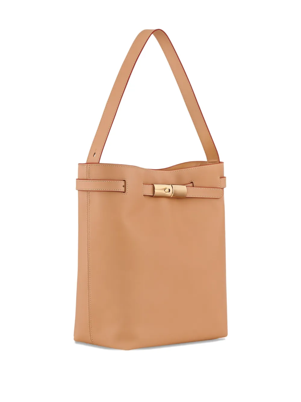 Le Roseau L smooth leather shoulder bag