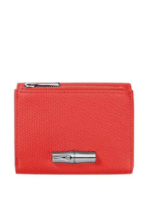 Longchamp Le Roseau compact wallet