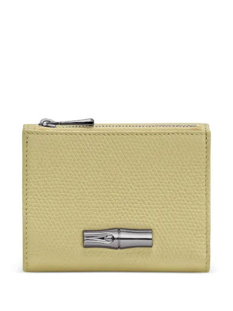 Longchamp  Le Roseau compact wallet