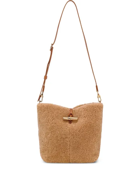 Longchamp small Le Roseau bucket bag