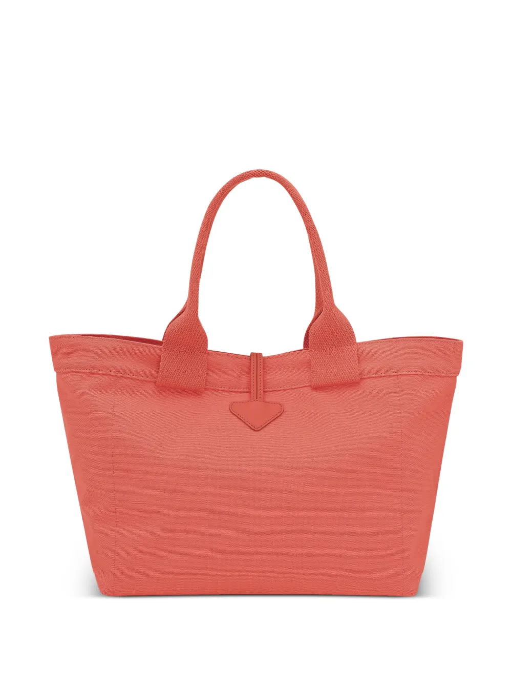 Longchamp Le Roseau grote shopper Oranje