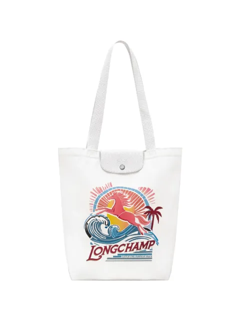 Longchamp M Le Pliage graphic-print tote bag