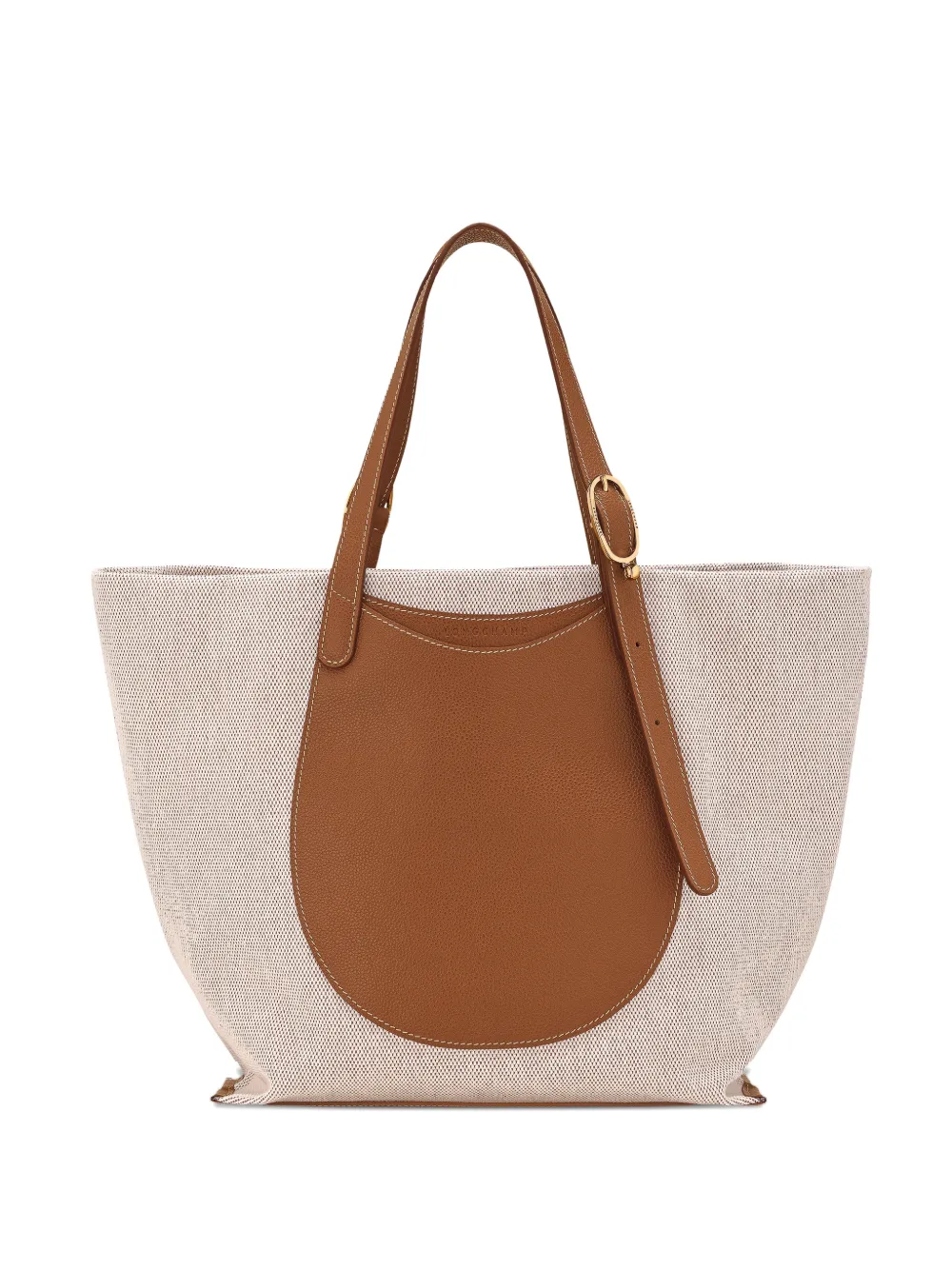 Longchamp Borsa tote XL Le Foulonné - Toni neutri