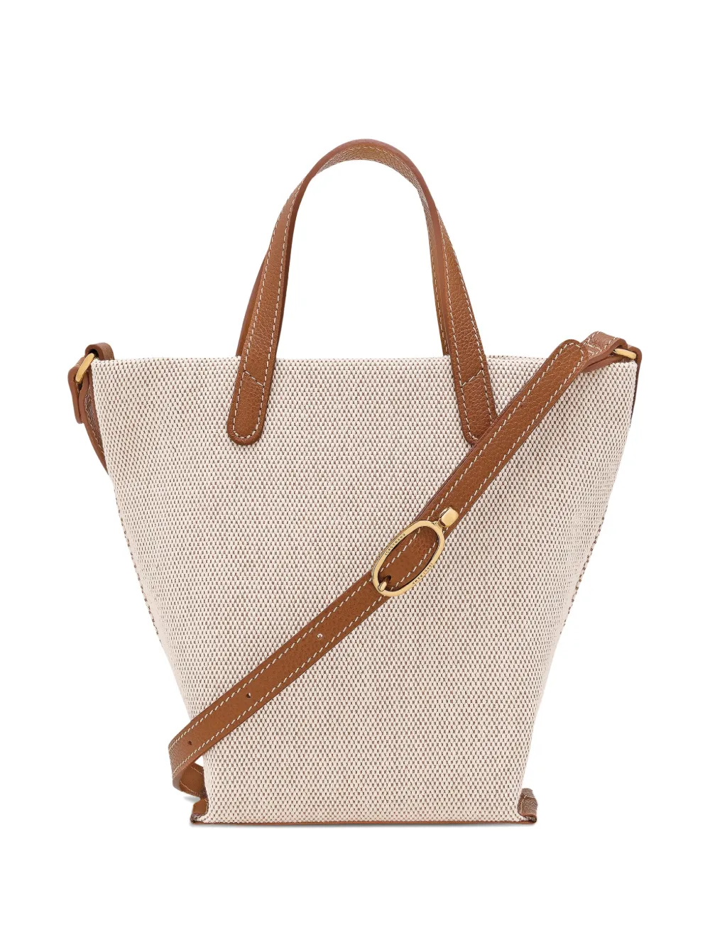  Longchamp S Le Foulonné Top-handle Tote Bag - Neutrals 