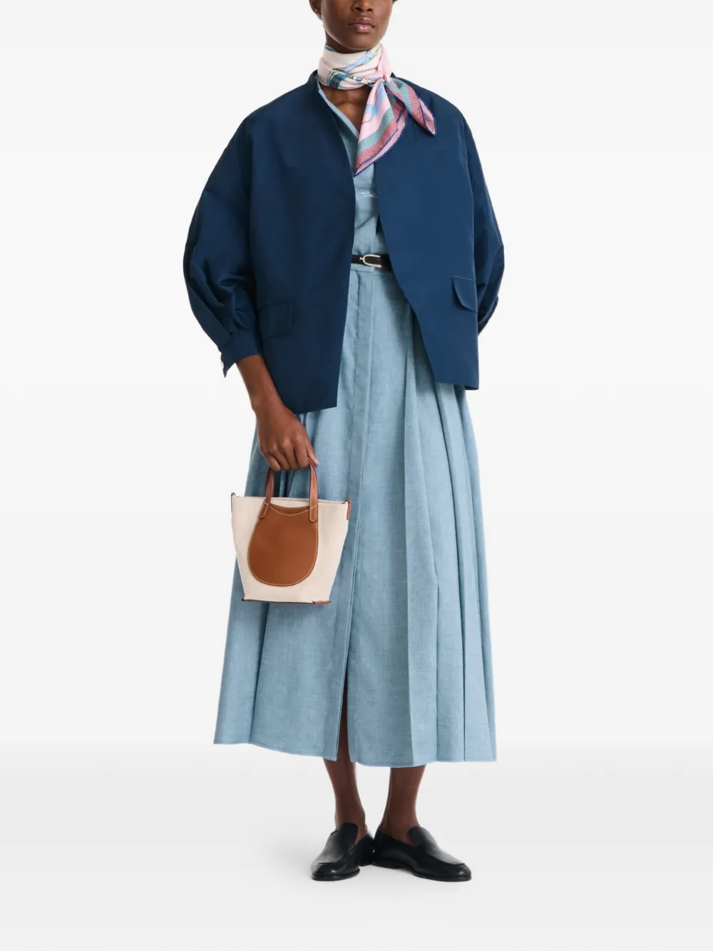  Longchamp S Le Foulonné Top-handle Tote Bag - Neutrals 
