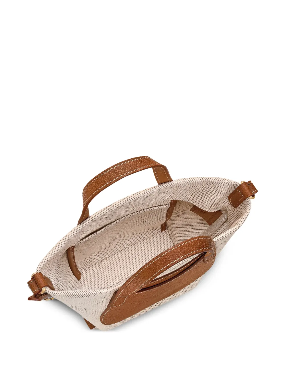 Longchamp S Le Foulonné shopper met handgreep Beige
