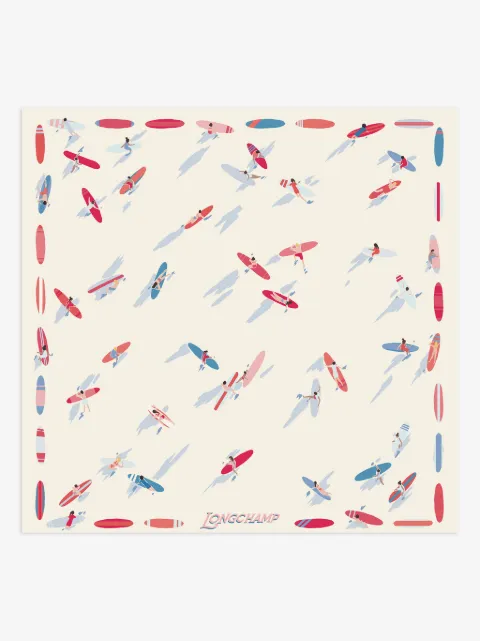 Longchamp Foulard En Attendant la Vague