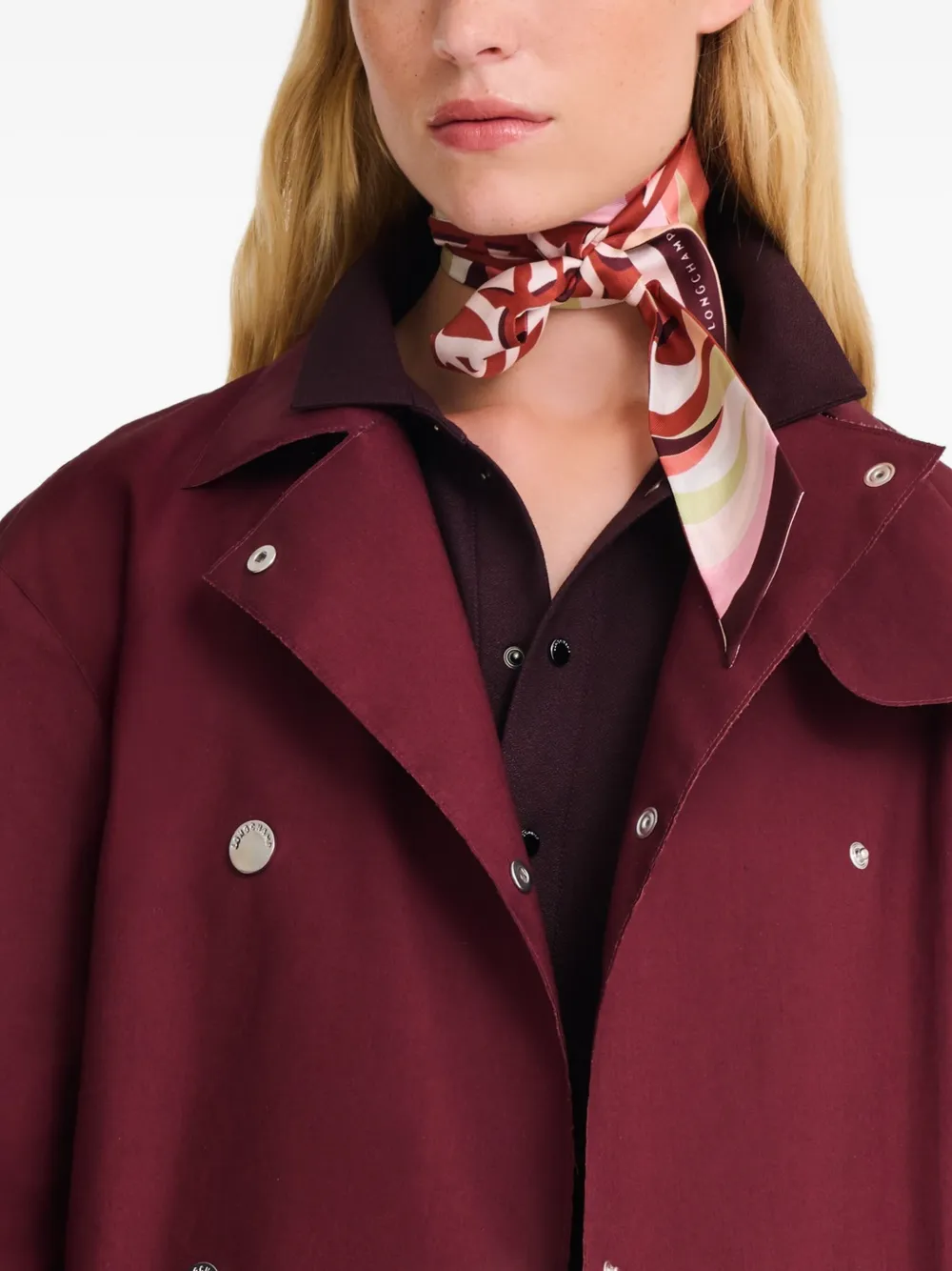 Longchamp patterned scarf | Image 2