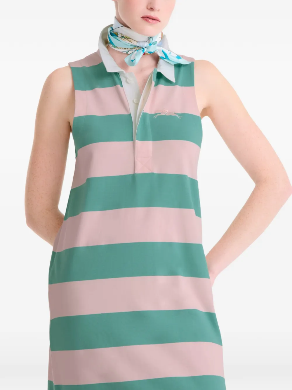 Longchamp Foulard Vivement l'Eté - Blu