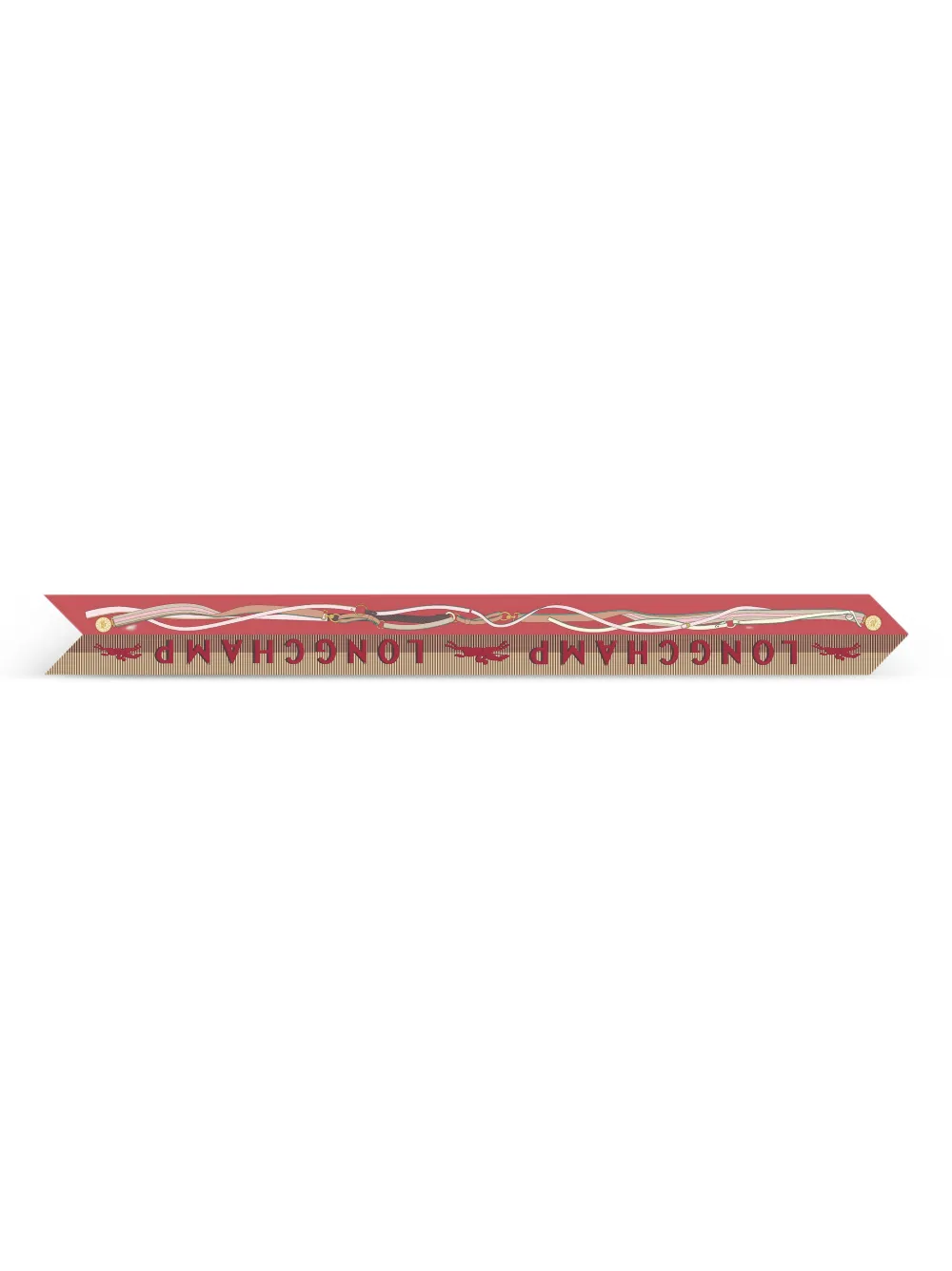 Longchamp Sciarpa A Toute Allure - Rosso