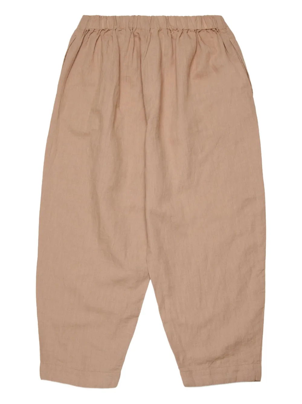  Marni Kids Heart-embroidered Trousers - Neutrals 