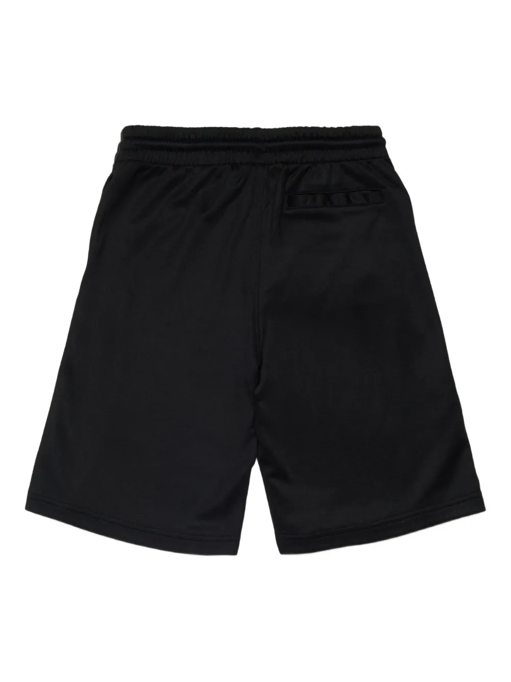 Diesel Kids Pacaron shorts met streepdetail Zwart