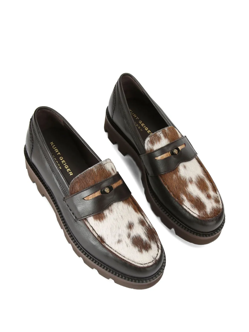 Kurt Geiger London Brampton Penny loafers - Bruin