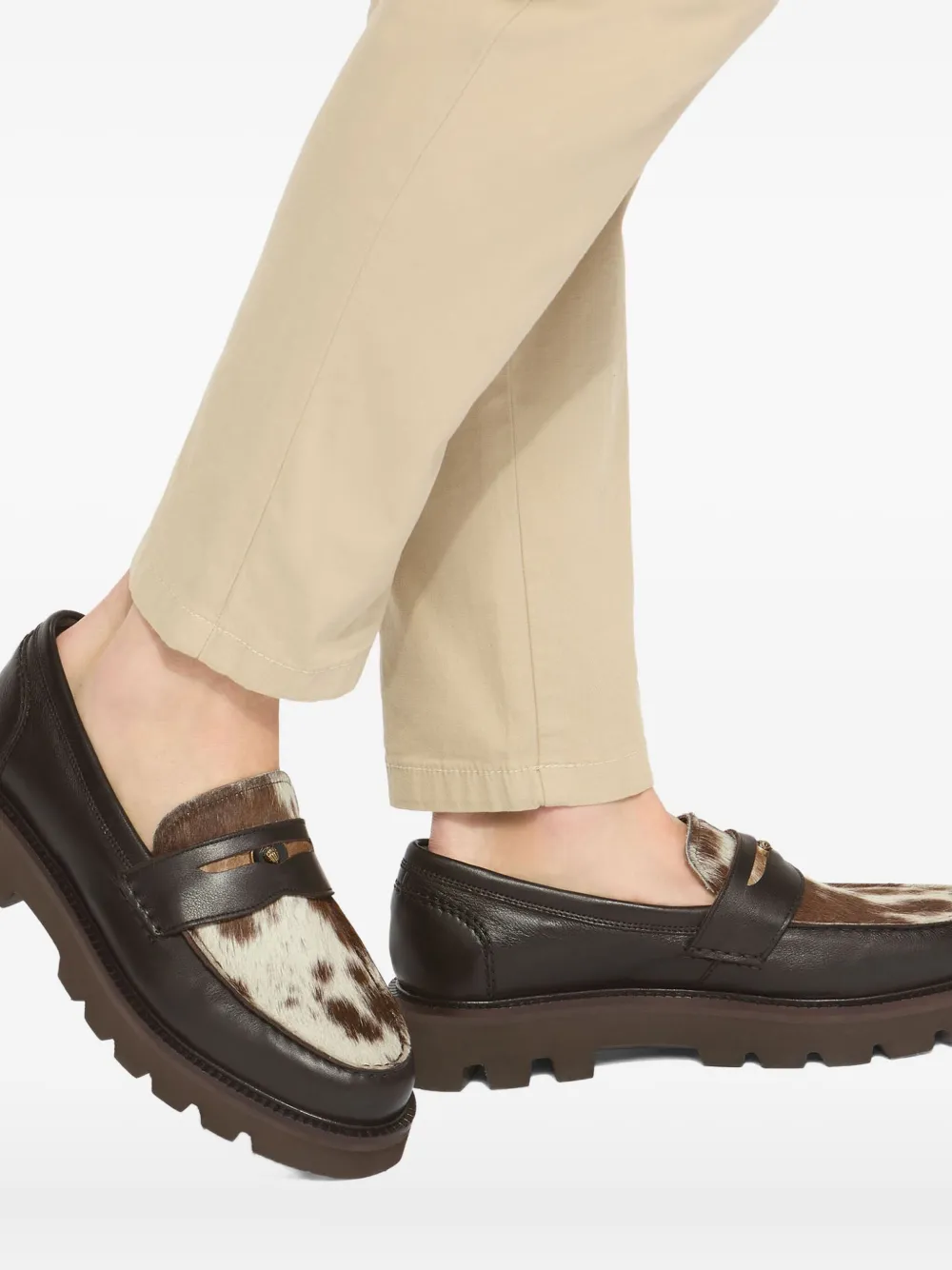 Kurt Geiger London Brampton Penny loafers Bruin