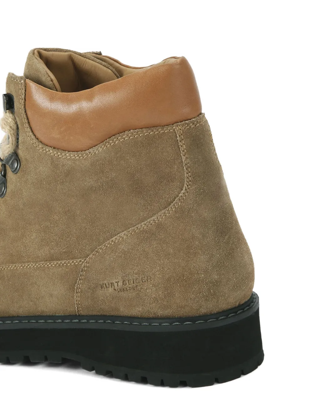Kurt Geiger London Chiltern suède wandellaarzen Bruin
