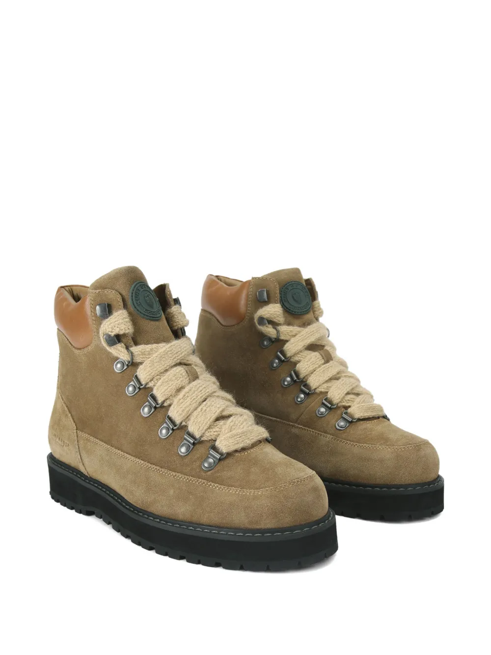 Kurt Geiger London Chiltern suède wandellaarzen Bruin