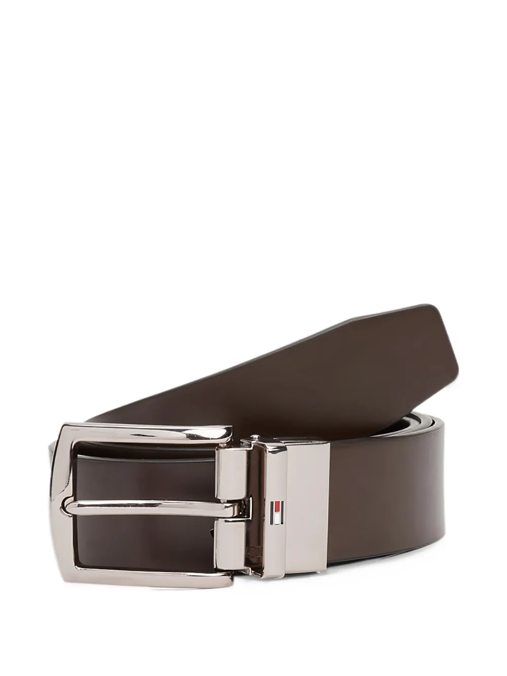 Tommy Hilfiger reversible leather belt - Marrone