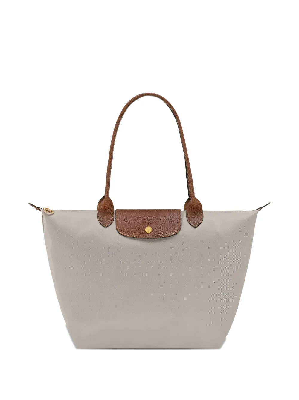 Longchamp L Le Pliage top-handle pebble tote bag - Toni neutri
