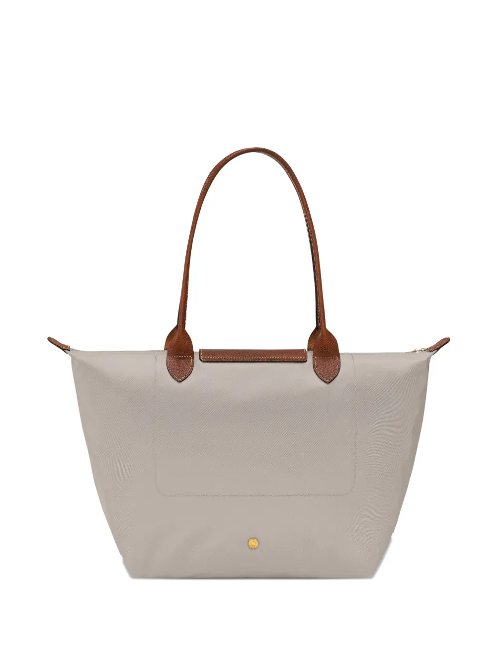  Longchamp L Le Pliage Top-handle Pebble Tote Bag - Neutrals 