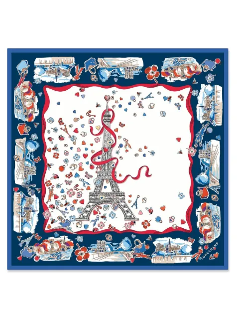 Longchamp écharpe Equestrian Tower