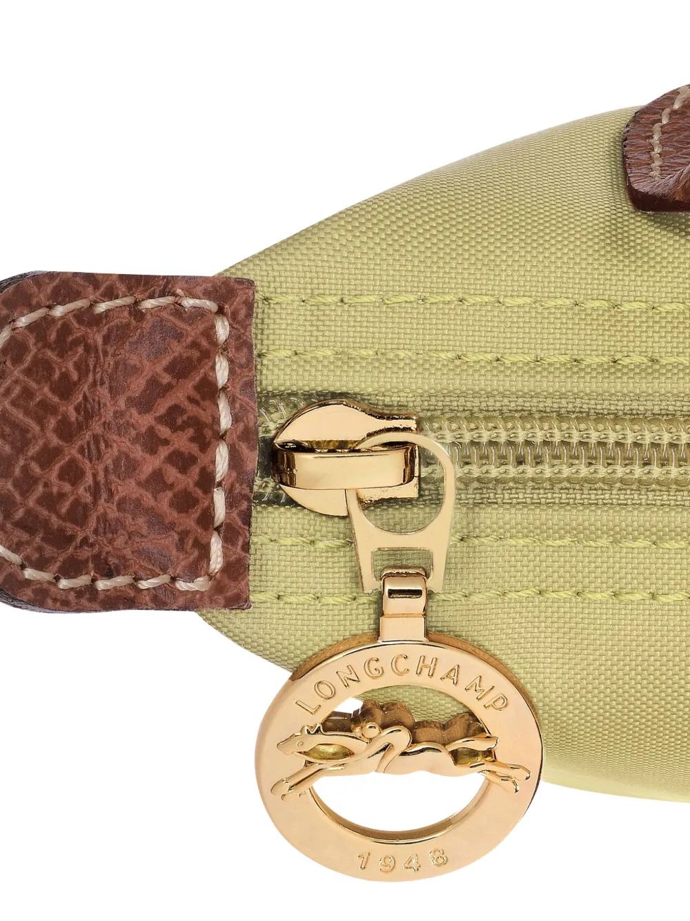 Longchamp Le Pliage Original Pouch Bag In Green