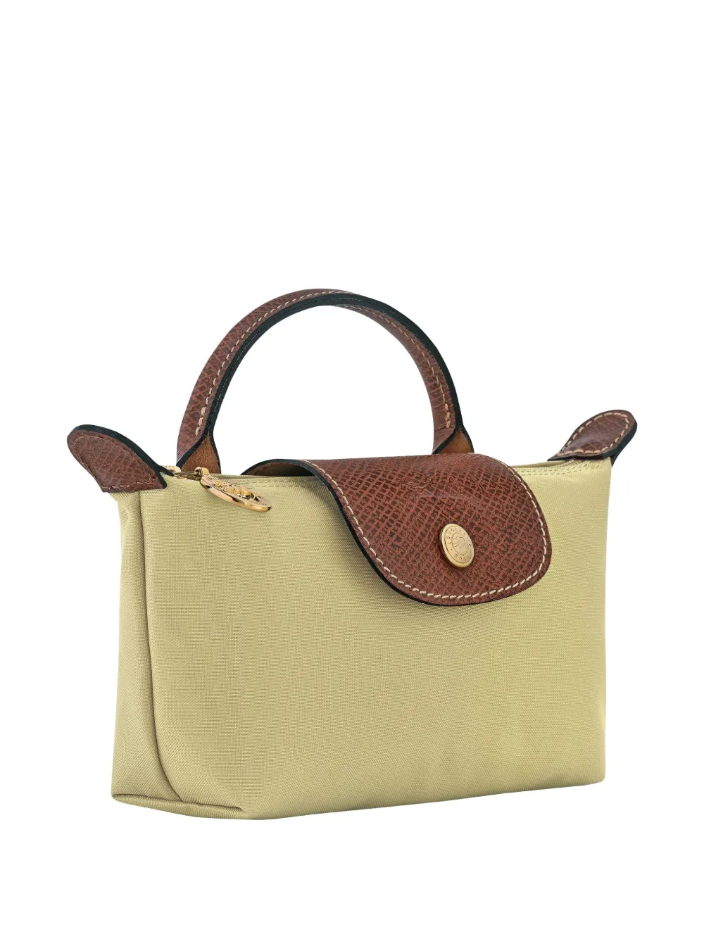 Longchamp Le Pliage Original Pouch Bag In Green