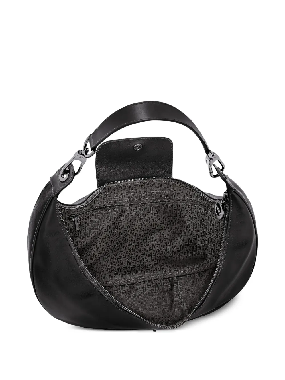 Longchamp Large Le Pliage Xtra Shoulder Bag In Black
