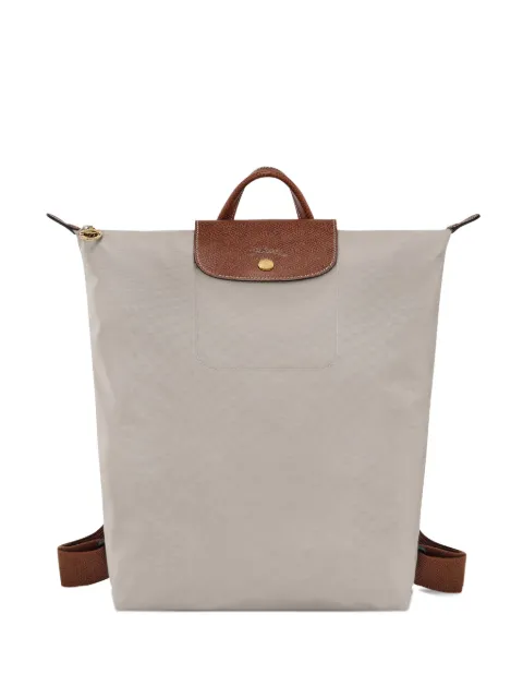 Longchamp M Le Pliage front-flap backpack