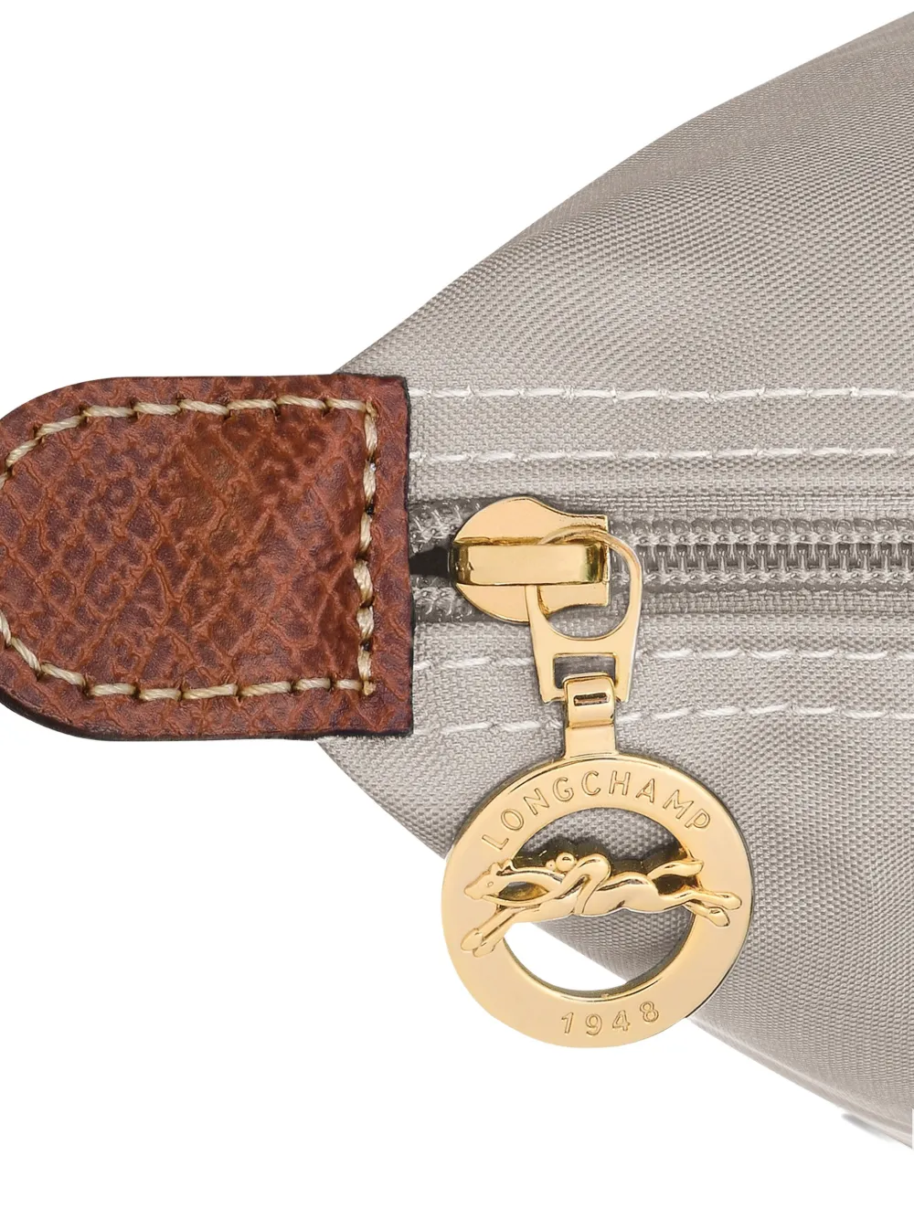 Longchamp Medium Le Pliage Original rugzak met omslag Beige