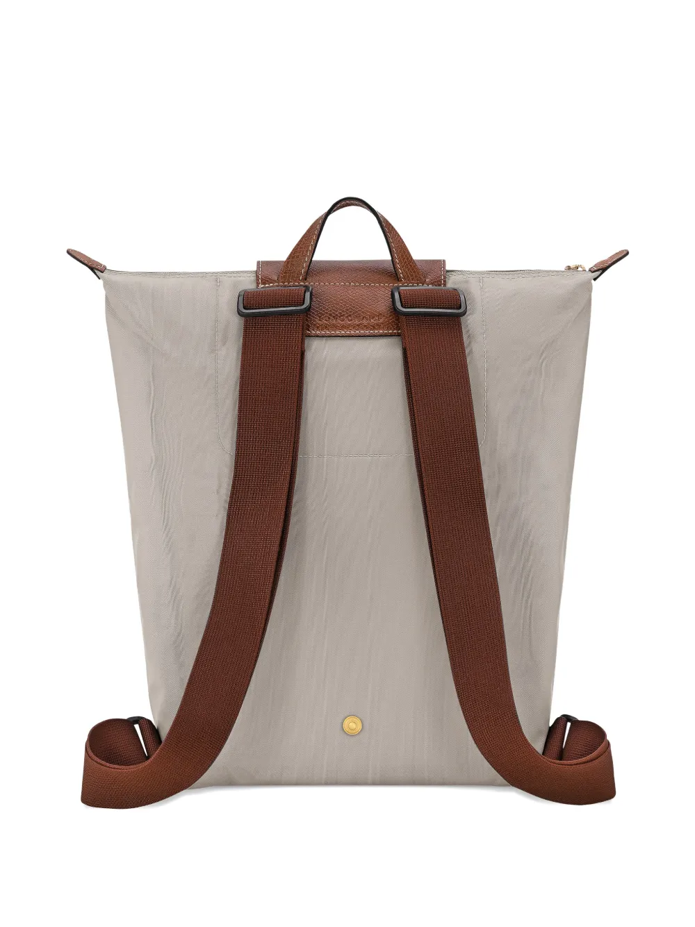  Longchamp M Le Pliage Front-flap Backpack - Neutrals 