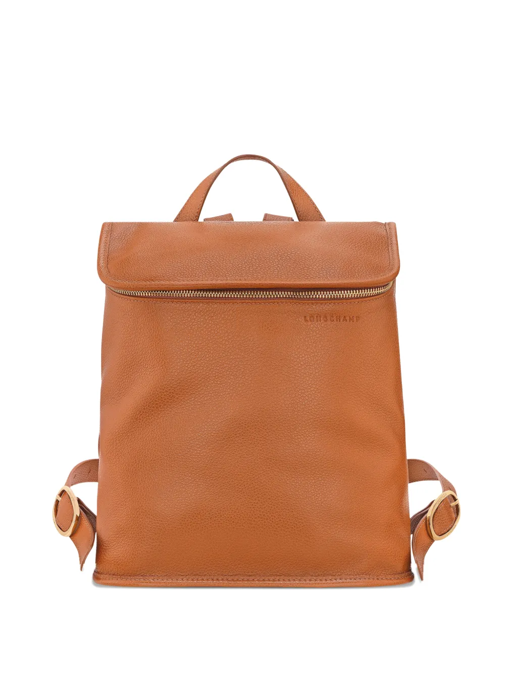 Longchamp medium Le Foulonné backpack - ブラウン