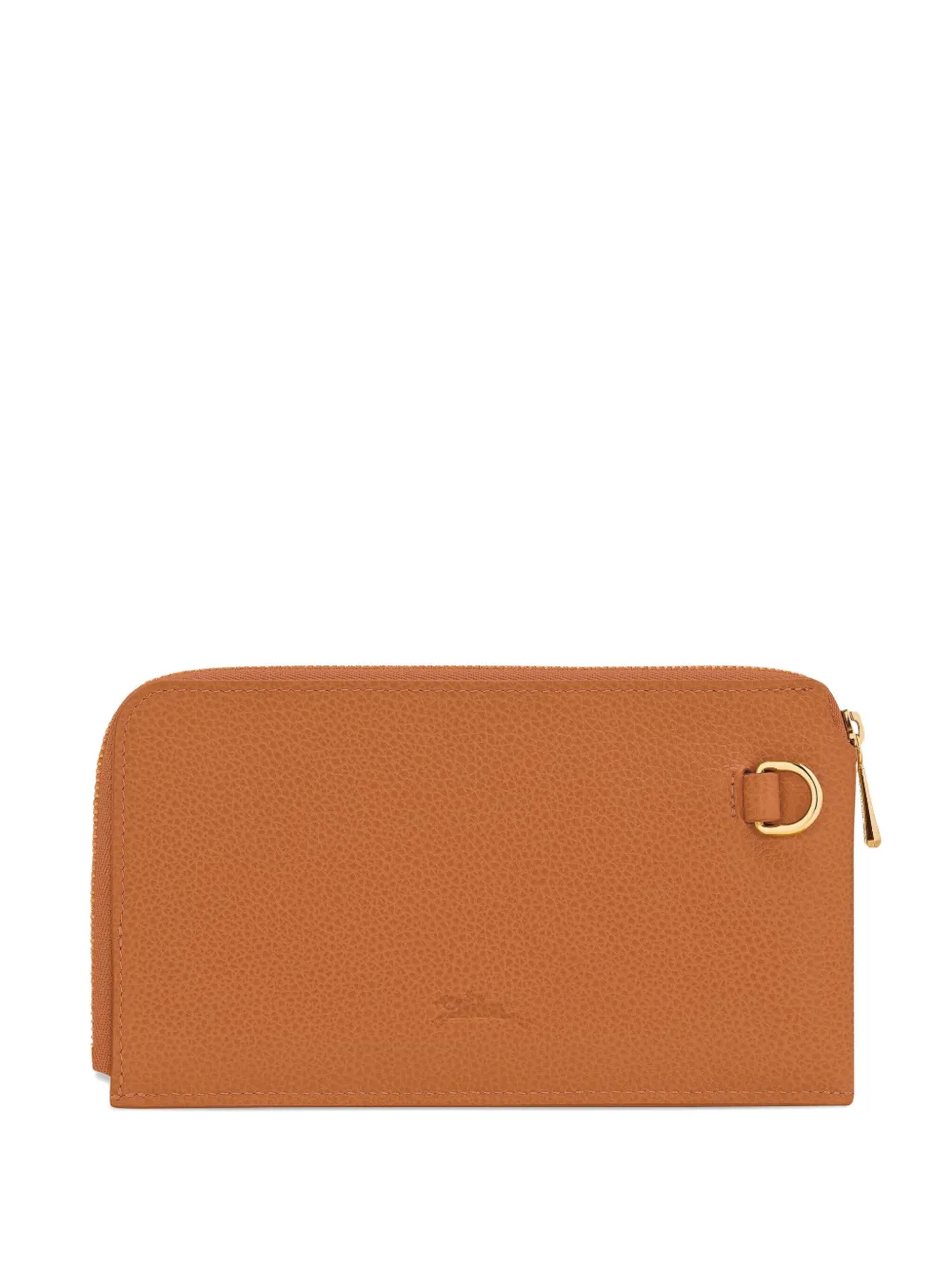 Longchamp Le Foulonné クラッチバッグ - オレンジ