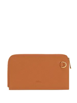 Longchamp クロコパターン クラッチバッグ | ピンク | FARFETCH JP